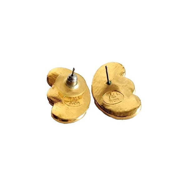 80s 90s Vintage KJL For Avon Papillon Butterfly Earrings, Kenneth Jay Lane - Picture 2 of 2